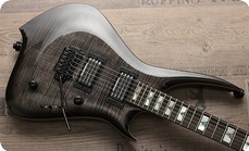 Zerberus Guitars Chimaira 2015 Black Smoke Burst