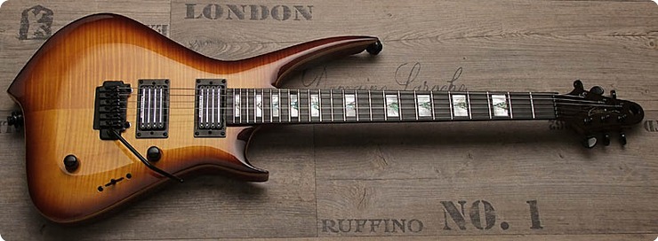 Zerberus Guitars Chimaira 2015 Fire Burst