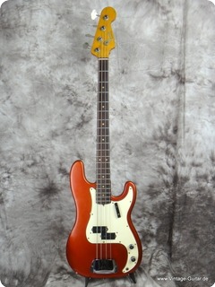 Fender Precision Bass Candy Apple Red