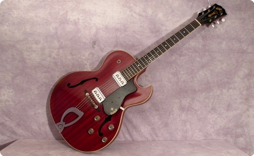 Guild Starfire Ii 1963 Starfire Red