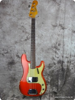 Fender Precision Bass 1965 Candy Apple Red