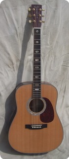 Martin D 40 D40 Fmg 22 Of 150  1995 Natural Quilted Mahogany