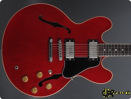 Gibson Es 335 Dot Reissue 1988 Cherry