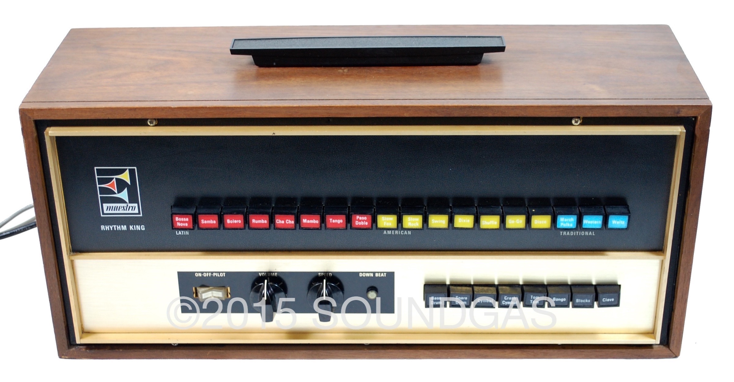 Maestro Rhythm King MRK 1 Drum Machine 1960's Drum For Sale Soundgas Ltd