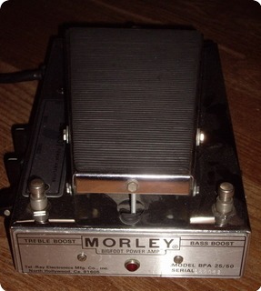 Morley Bigfoot Power Amp 1970 Metal Box