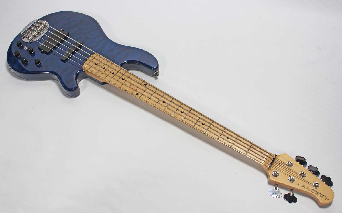 Lakland SK 5DX Skyline Japan Series 2009 Translucent Blue Bass For