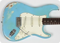 PETER FLORANCE 64 Strat Replica Daphne Blue