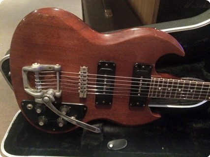 Gibson Sg Pro 1972 Brown