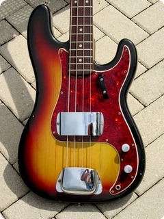 Fender Precision Bass 1968 3 Tone Burst