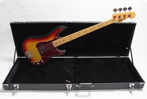 Greco Precision Bass Pb 500 1979 Sunburst Finish