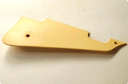 Guitarslinger Parts Aged 56 Lp Pickguard   Cream   Relic   #1042   Fits To Les Paul® With P90 Pickup 2015 Cream