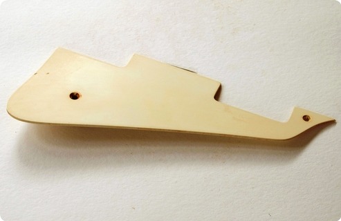Guitarslinger Parts Aged 59 Lp Pickguard    Bone White   Relic   #1045   Fits To Les Paul® And Similar Models 2015 Bone White