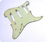 GuitarSlinger Parts Aged 62 SC Pickguard Mint Green 3 Ply 1035 Fits To Strat 2015 Mint Green