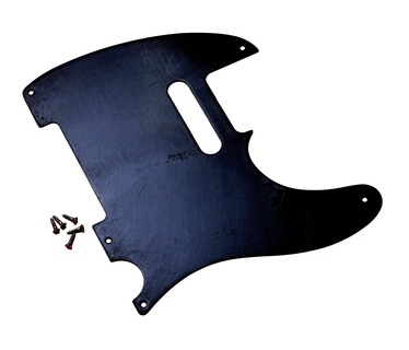 Montreux Retrovibe Series   52 Tl Pickguard Relic   Black   Bakelit    #908   Fits To Tele®  2015 Black Bakelite
