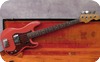 Fender Precision 1966-Fiesta Red Refinish