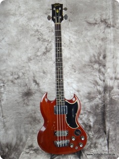 Gibson Eb 3 1963 Cherry Red