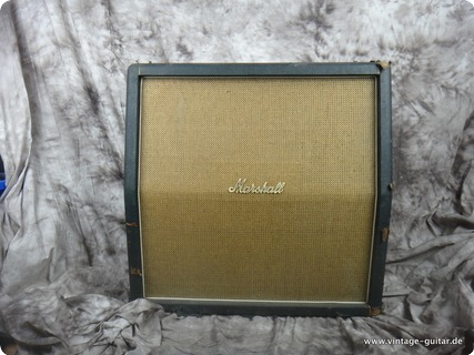 Marshall Cabinet 1960a 4x12'' Basketweave 1970 Black