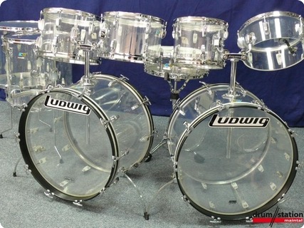 Ludwig Usa Vistalite Clear Clear