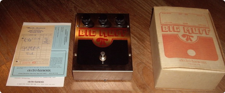 Electro Harmonix Big Muff Pi Mint 1977