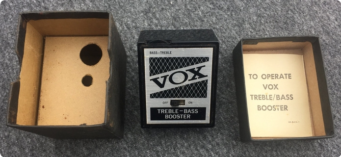 Vox Treble Bass Booster 1960