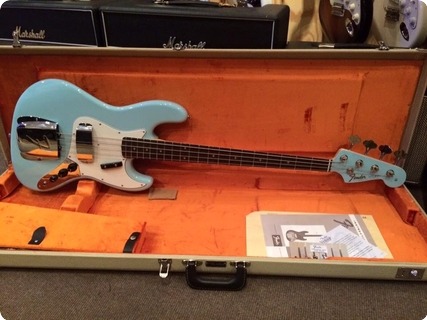 Fender Jazz Bass 64 Nos 2015 Daphne Blue