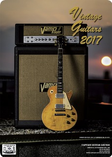 Captain Vintage Guitars Calendar 2017 2016 Din A3, Spiralbindung, Hochwertiger Qualitätsdruck 250g, Limitierte Stückzahl