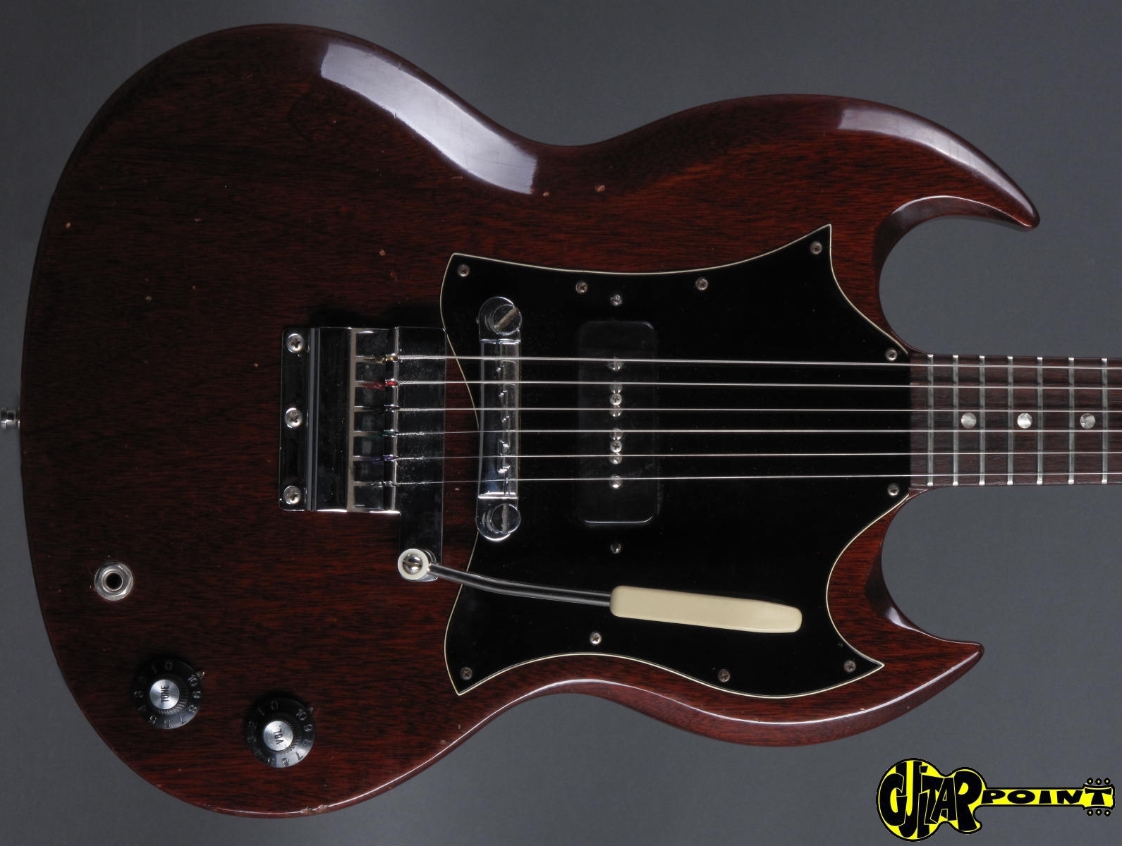 Gibson SG Junior 1969 Cherry Guitar For Sale GuitarPoint