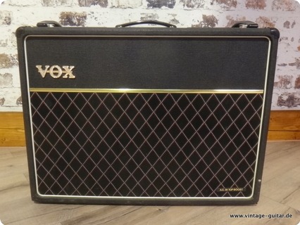 Vox Ac 30 Top Boost Black