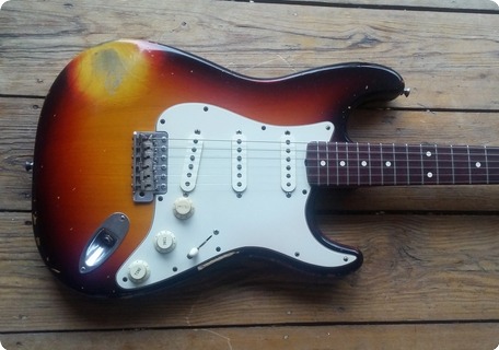 Fender Custom Shop Relic '60 Cunetto John Cruz 1998 Sunburst