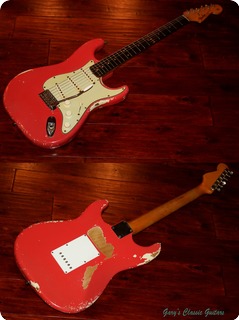 Fender Stratocaster  (#fee0853) 1963 Fiesta Red 