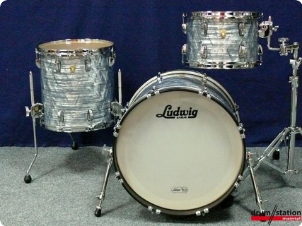 Ludwig Usa Classic Maple Shellset 2015 Sky Blue Pearl (wrap)