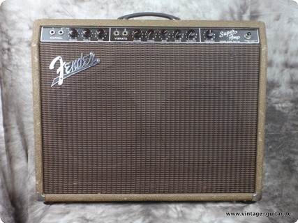Fender Super Amp 1962 Brown Tolex