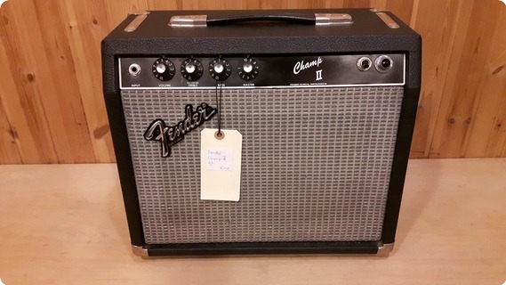 Fender Champ Ii 1982 Blackface