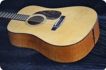 Rozawood Custom D 18 Curly Honduran Mahogany Bs 2015 Nitrocellulose Lacquer Natural