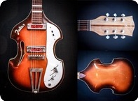 Defil Julia II Violin Guitar 1960 Sunburst