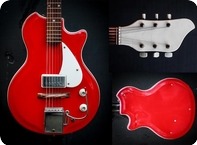 Supro Belmont Resolglass 1960 Red