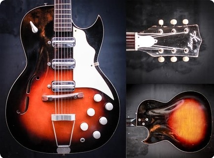 Kay Barney Kessel  1960 Sunburst