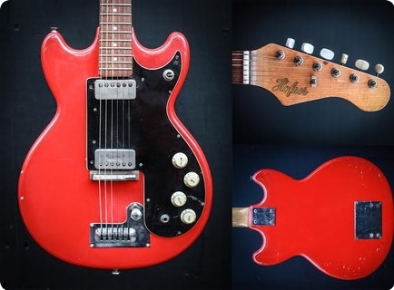 Hofner Colorama Ii 1962 Red 