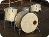 WFL Ludwig Vintage Drum Co 1949 White Marine Pearl