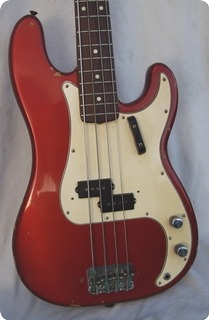Fender Precision Bass C.a.r. 1968 Candy Apple Red Car