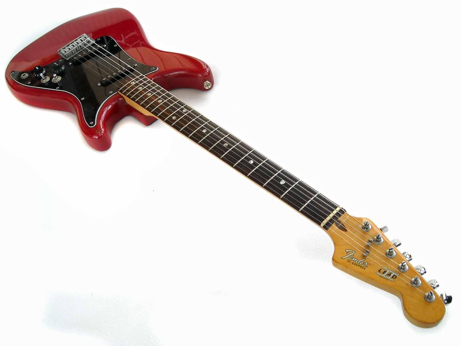 Fender Lead II 1980 Red Guitar For Sale WutzdogGuitars