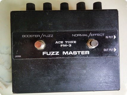 Ace Tone Fuzz Master 3 Fm 3 Black