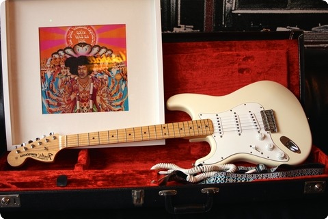 Fender Stratocaster Jimi Hendrix  1997 Olympic White 