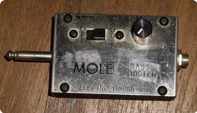 Electro Harmonix Mole Bass Booster 1970 Metal Box