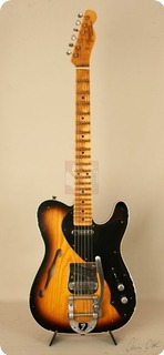 Fender Masterbuilt '69 Thinline Telecaster 2012 Sunburst