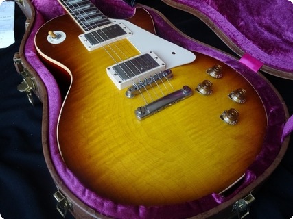 Gibson Les Paul Standard 1958 Aged Historic Custom Shop Iced Tea Burst 2012 Iced Tea