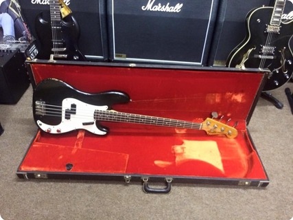 Fender Factory Custom Colour Precision Bass 1971 Black (factory Colour)