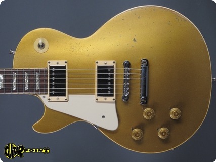 Gibson Les Paul Deluxe  1974 Goldtop Goldmetallic