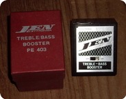 Jen TrebleBass Booster PE403 1967 Black Metal Box