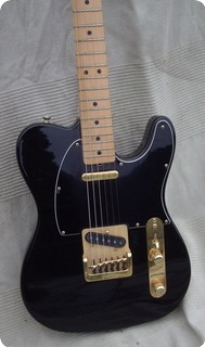 Fender Telecaster Black And Gold 1983 Black